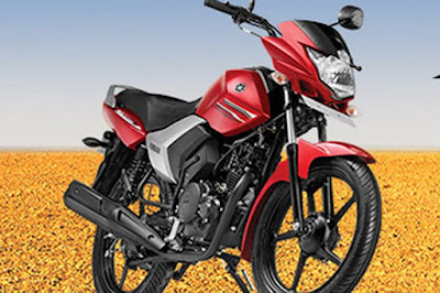 Yamaha Saluto 125cc Red front look image