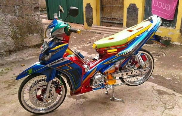 Dunia Modifikasi  Kumpulan Foto Modifikasi  Motor Jupiter Z 