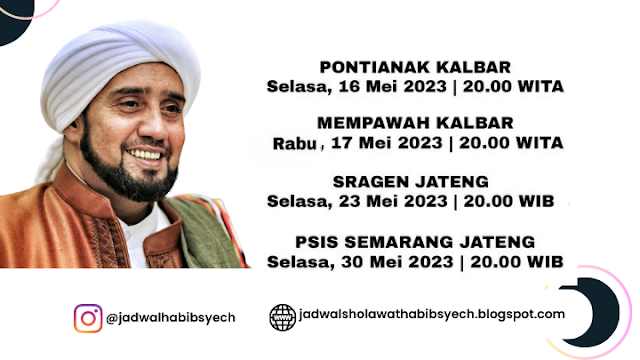 [jadwalsholawathabibsyech.blogspot.com] Jadwal Habib Syech Mei 2023 Terbaru