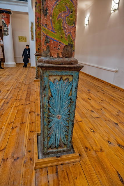 Чугунная колонна в церкви нижегородского острога