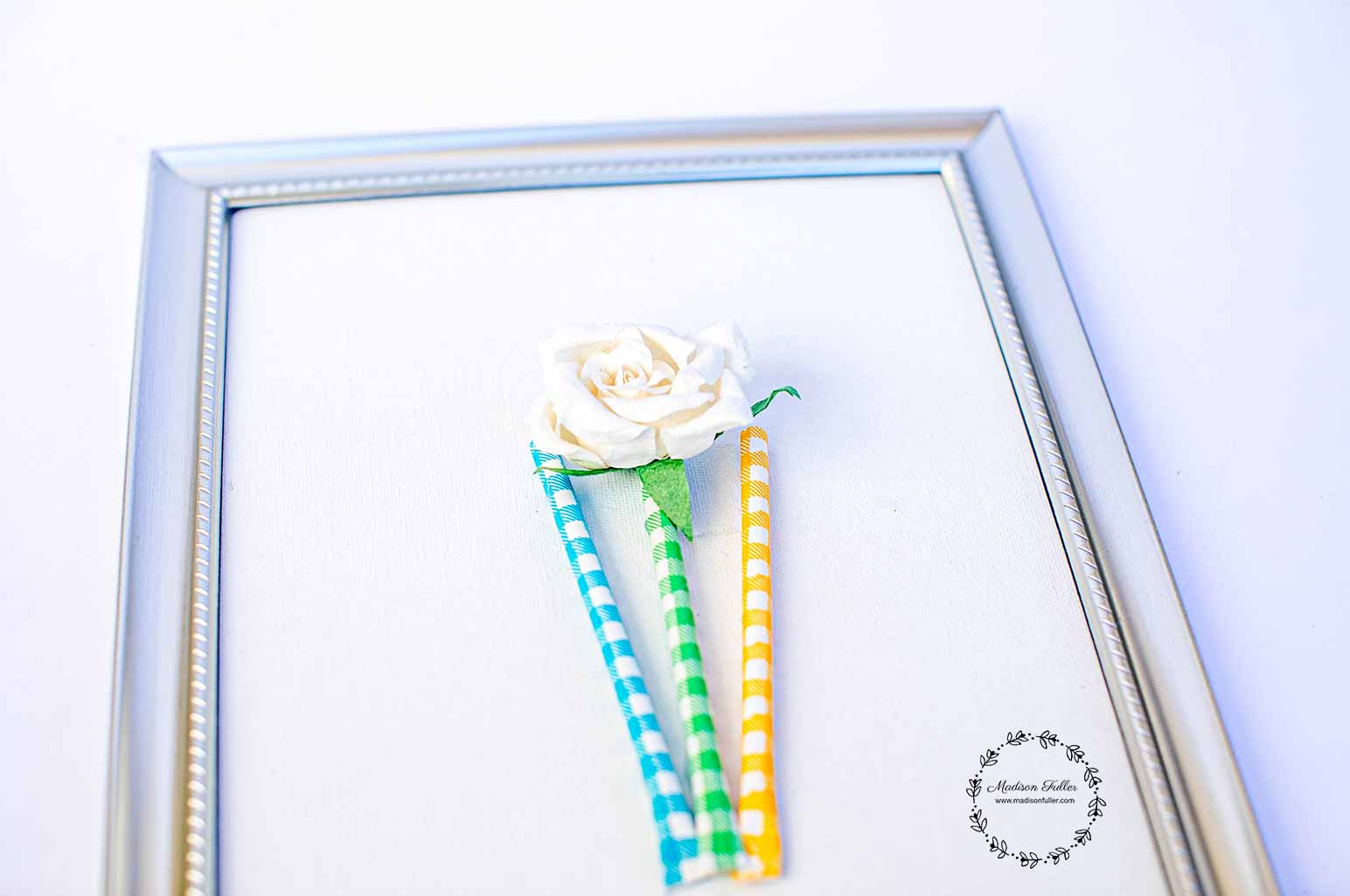 DIY Framed Bouquet Step4