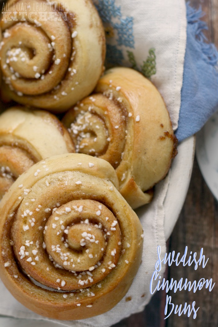 Swedish Cinnamon Buns (Kanelbullar)