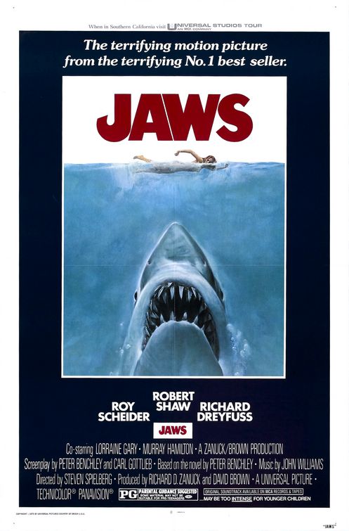 Jaws movie poster