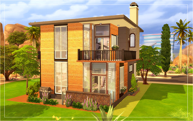 Sims 4 Contemporary House Preview
