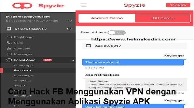 Cara Hack FB Menggunakan VPN