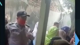 Viral Polisi Larang Warga Terima Bantuan karena Belum Vaksin Booster di Brebes: "Perintah Pak Presiden!"