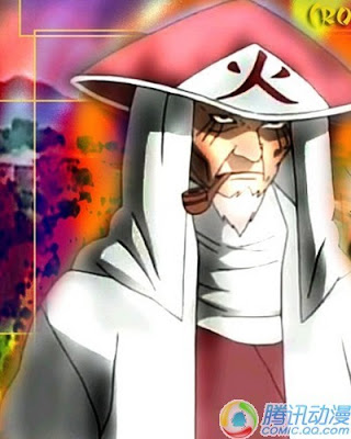 Naruto third hokage Hiruzen Sarutobi