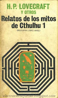 edicion de Bruguera dedicada a recopilar buena parte de la obra de HP Lovecraft