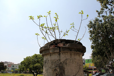 美國學校圍牆殘址(Wainwright High School)