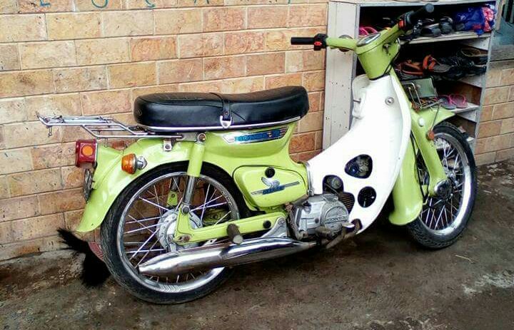 Lapak motor antik C70 Modif velg mesin 4speed LAPAK 