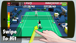 Latest Android Game Badminton 3D Apk For smart Phone and Tablet    APP Type : Sports Version : 1.1 Updated January 23, 2015 Requires Android 2.3 and up Size : 24 MB     This awesome android sports game. you can play easily use your smart phone tuch screen. you Can play online with your friends. much more option read more . Screenshot : Badminton 3D            