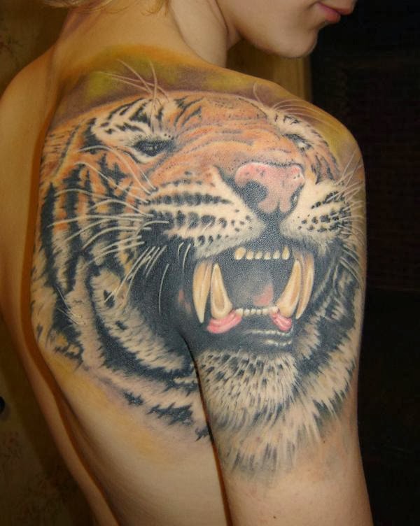 19+ Tato Kepala Harimau, Ide Penting!