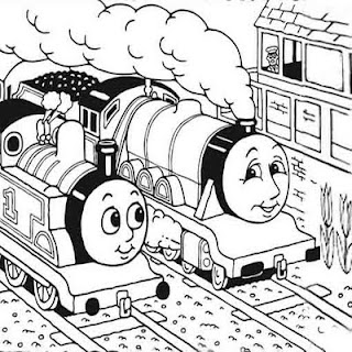 thomas the tank coloring pages for kids disney cartoon