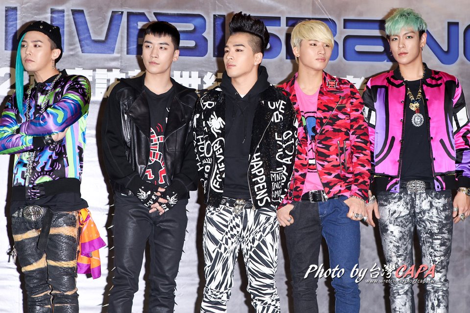 BIGBANG Press Conference in Taiwan