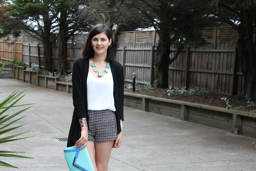 melbourne blogger, fashion blogger, ivana petrovic, australian blogger, tween, bardot, glassons, colette hayman, trend, style, fashion, suzanne grae, junk clothing, turquoise stone necklace, diva accessories