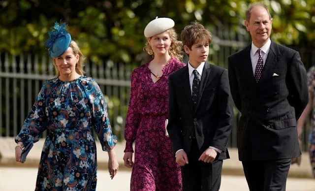 Kate Middleton. Princess Charlotte in Rachel Riley dress. Zara Tindall in LK Bennett polka-dot dress. Soler London dress. Peter Pilotto dress