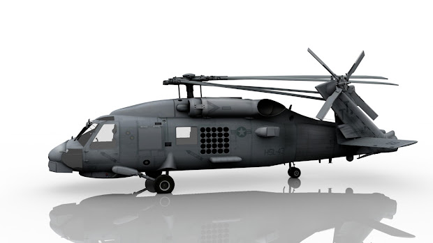 arma3用のSH-60 seahawkアドオンが開発中