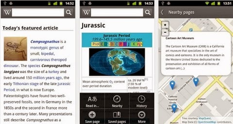Wikipedia para Android