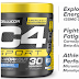 C4 Sport Pre Workout Powder Blue Raspberry - Pre Workout Energy with 3g Creatine Monohydrate + 135mg Caffeine and Beta-Alanine Performance Blend - NSF Certified for Sport | 30 Servings