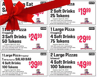 Free Printable Chuck E Cheese Coupons