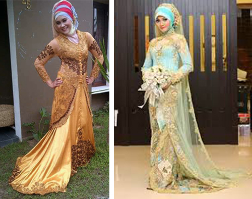 model baju kebaya modern untuk wanita gemuk