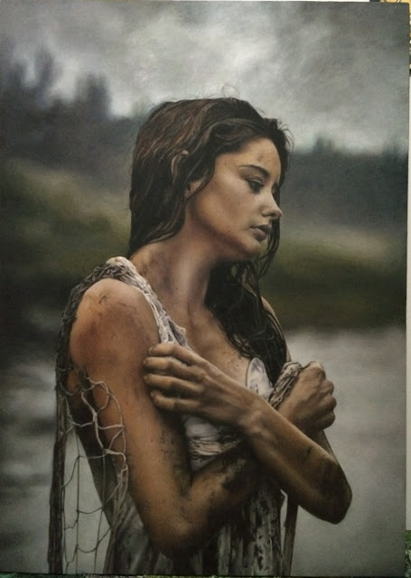 Calgary artist, Calgary art commission, Oil painting, realism, portrait, Amy Gaulin
