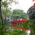 Hanoi The Huc Bridge wallpaper beautiful