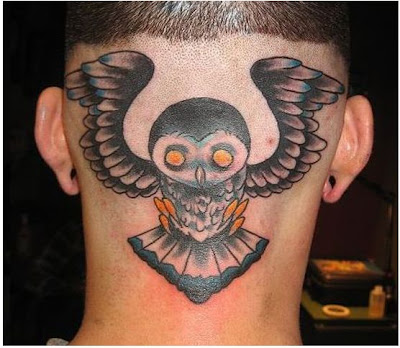 Crazy Owl Tattoo Designs