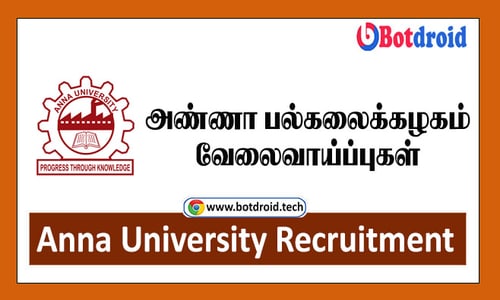 Anna University Recruitment 2023, Apply for Latest Anna University Job vacancies | TN Jobs 2023