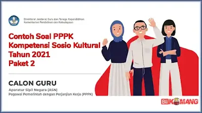 Contoh Soal PPPK Kompetensi Sosio Kultural Tahun 2021 Paket 2