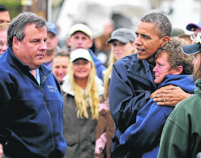 Taufan Sandy membolehkan Barack Obama tampilkan imej sebagai presiden yang bertanggungjawab