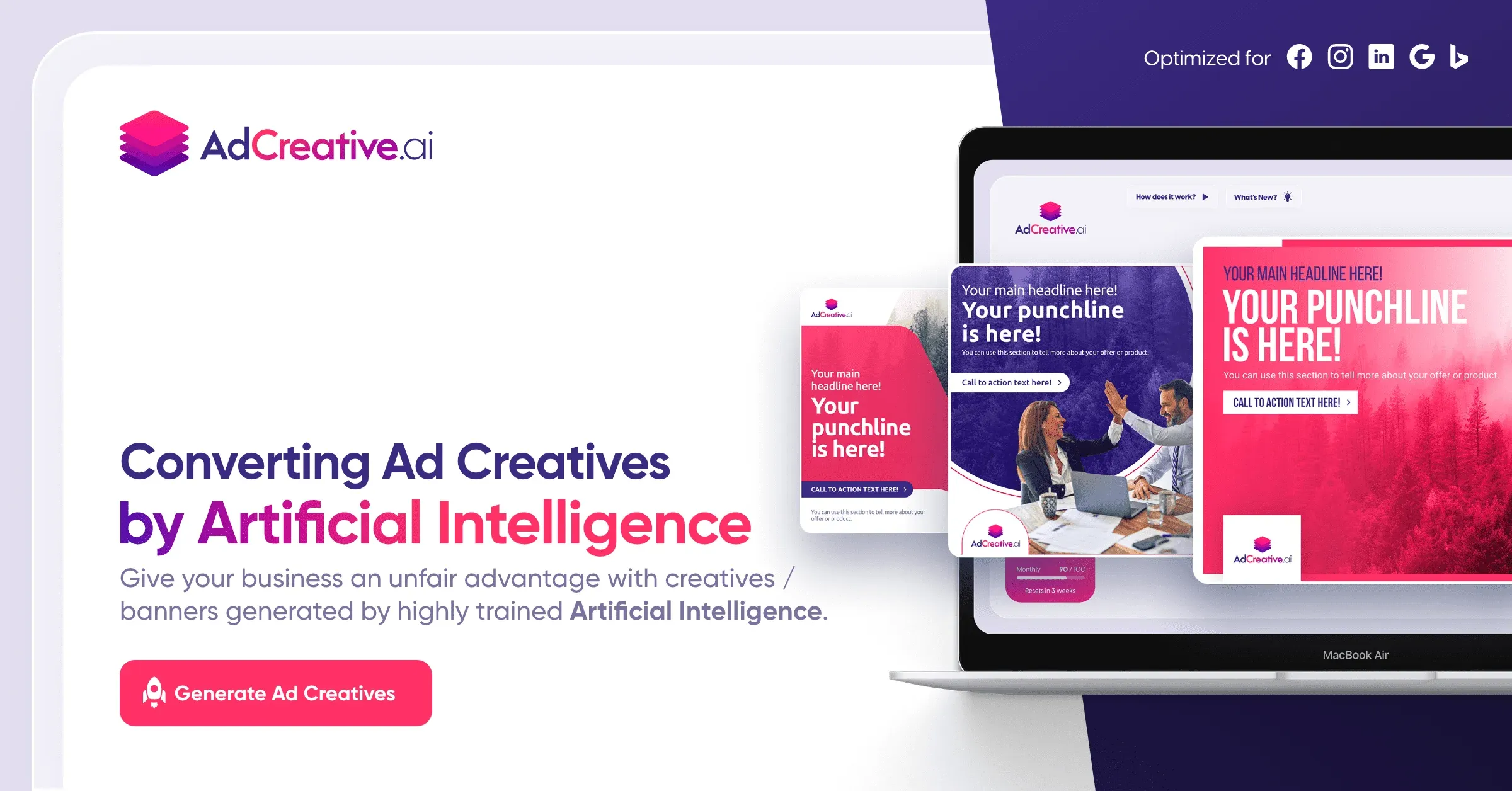 free google ads credits with ad creative