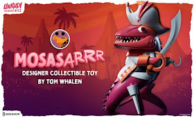 San Diego Comic-Con 2020 First Look: Tom Whalen’s New Dinosaur Themed Designer Vinyl Figures by Unruly Industries x Sideshow