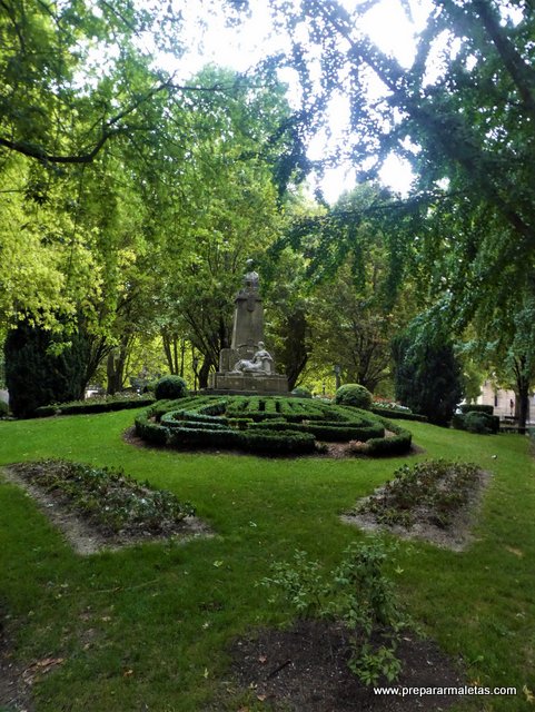 zonas verdes del centro de Pamplona