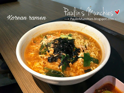Paulin's Muchies - Kim Dae Mun Korean Food at Concorde Hotel - Korean Ramen