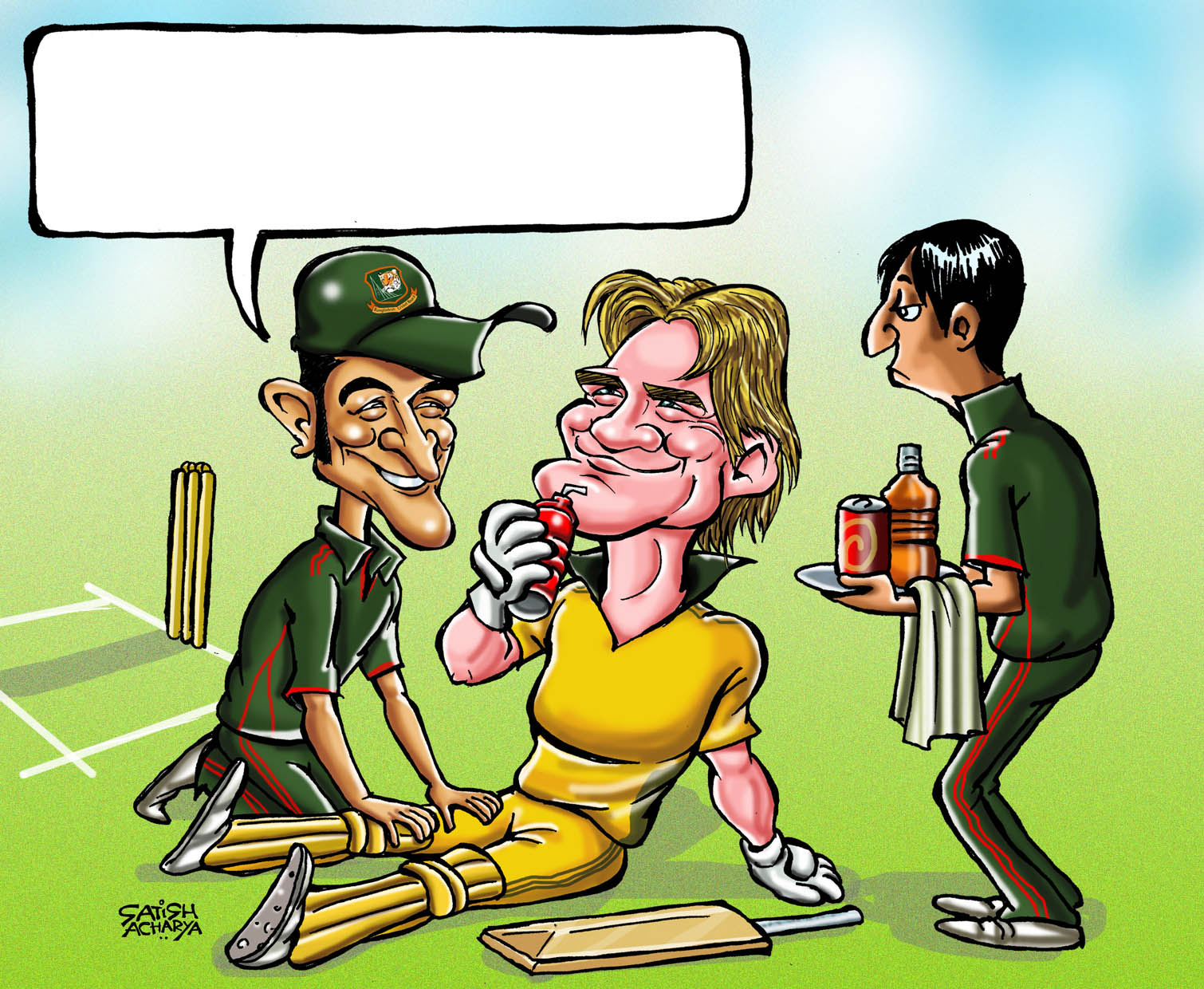 in this cricinfo cartoon
