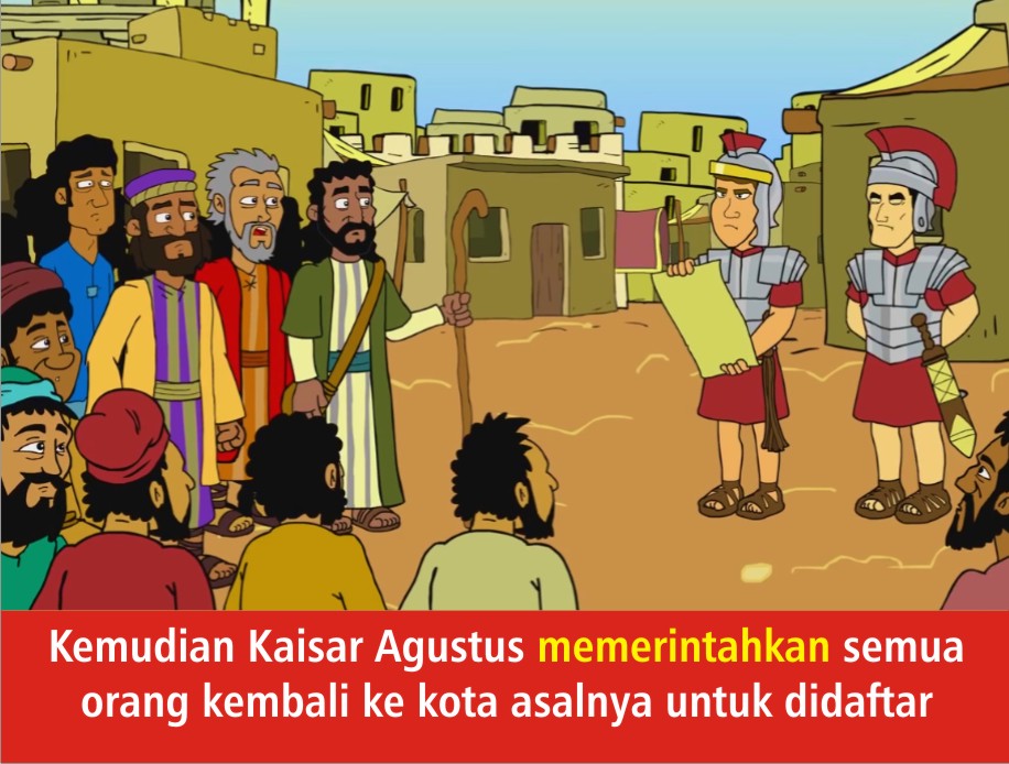 Komik Alkitab Anak: Tuhan Yesus Lahir