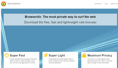 BrowserAir screenshot