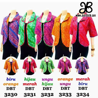 Blazer Batik Modern Terbaru