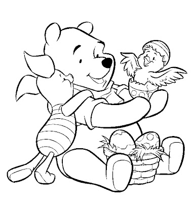 Desenho on Print Desenhos  Desenho Para Colorir Do Ursinho Pooh Puff  E De Seu