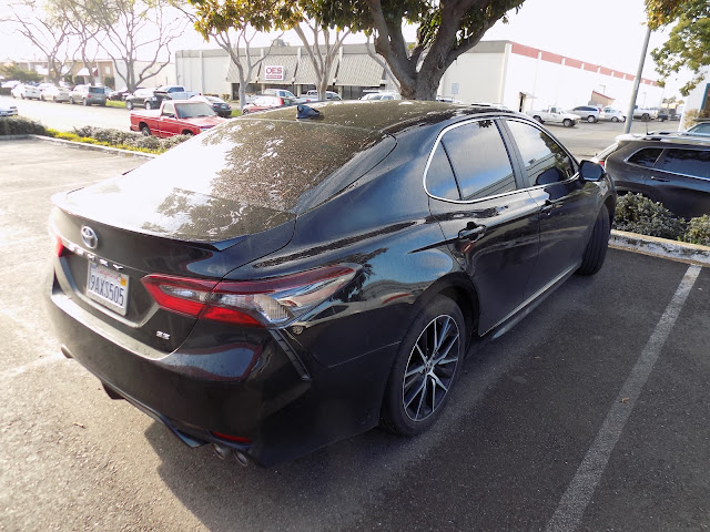 2022 Toyota Camry SE-Before repairs done at Almost Everything Autobody