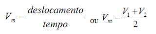 Velocidade Média no MRUV