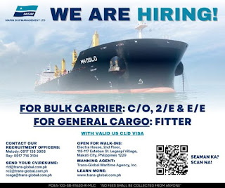 Seaman Job Vacancy