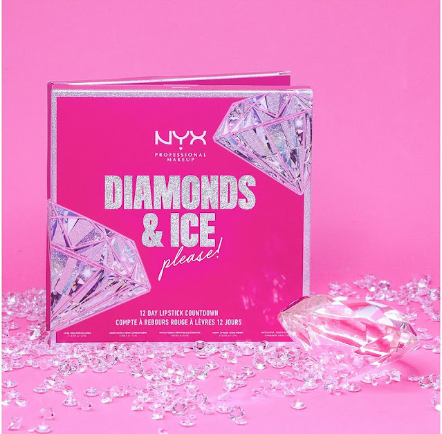 NYX Professional Makeup Diamonds and Ice Please 12 Day Lipstick Advent Calendar 2020