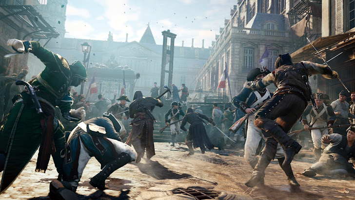 Assassins Creed Revolution Fight