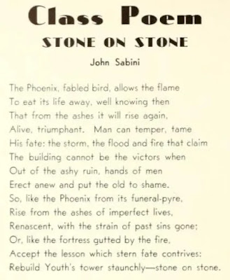 Class poemt : Stone on Stone