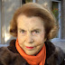 9. Liliane Bettencourt & family