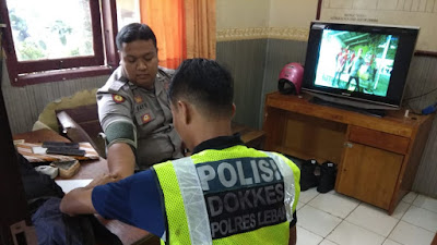 Biddokes, Lakukan Pemeriksaan Kesehatan Personil TNI dan Polri yang Tugas Pemilu