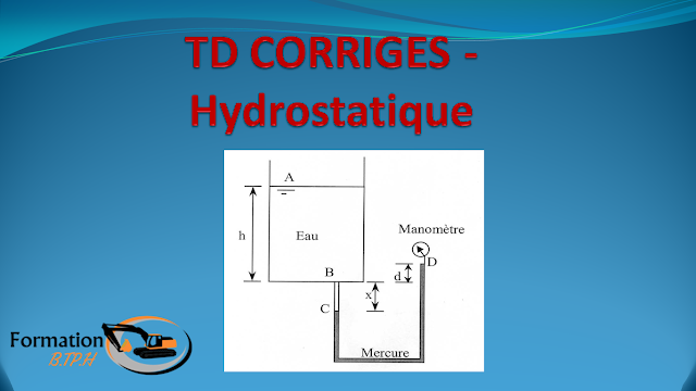 TD Corrigés  Hydrostatique