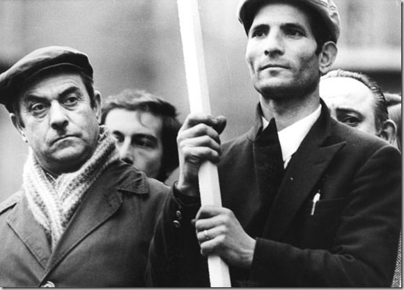 Corteo operaio alla Bovisa, Milano, 1969